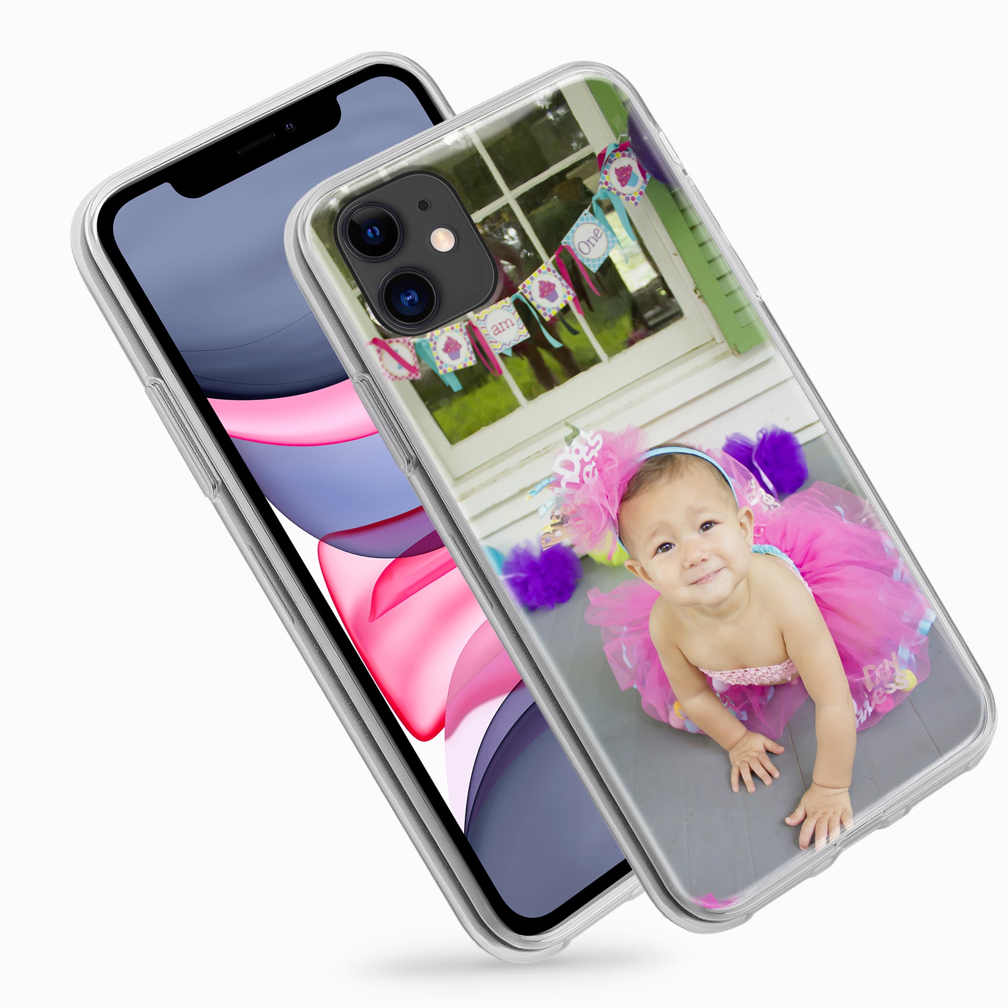 Personalisierbare Silikonhülle mit deinem Foto